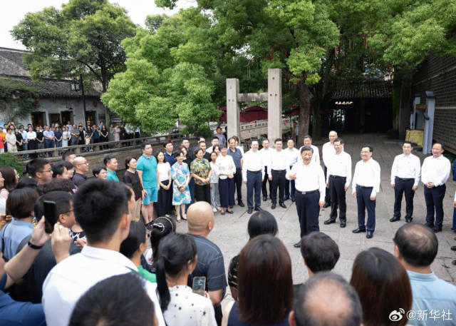 习近平在江苏苏州市考察调研