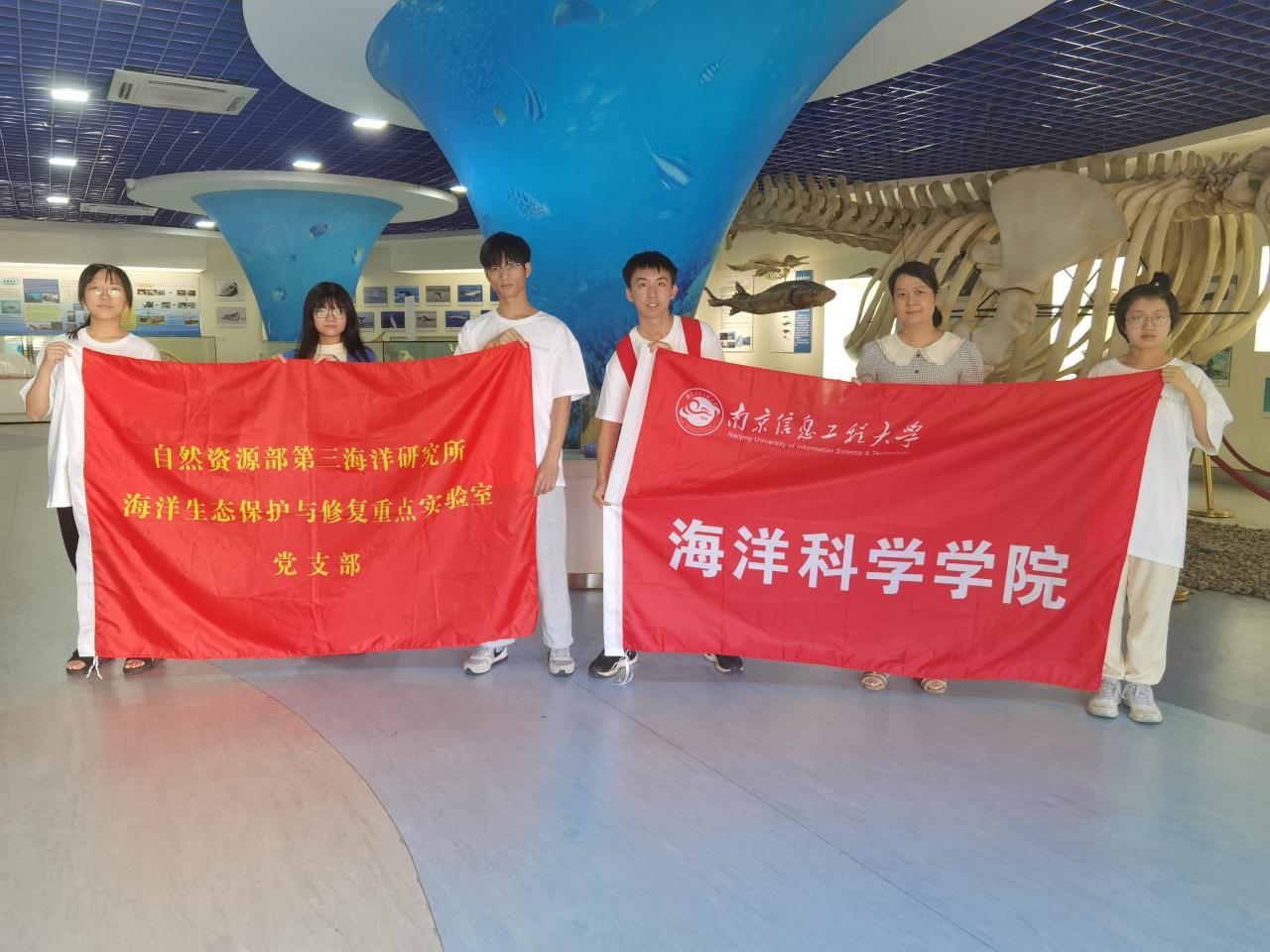 南信大学子社会实践：绘天蓝海蓝之梦，行节能减排之旅