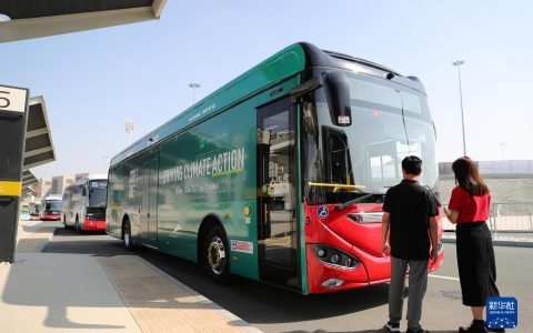 中国电动车助力联合国气候大会