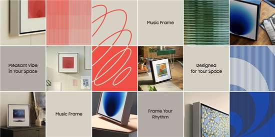 [设计背后的故事] 节奏于框,自在定义:三星Music Frame画壁艺术音响