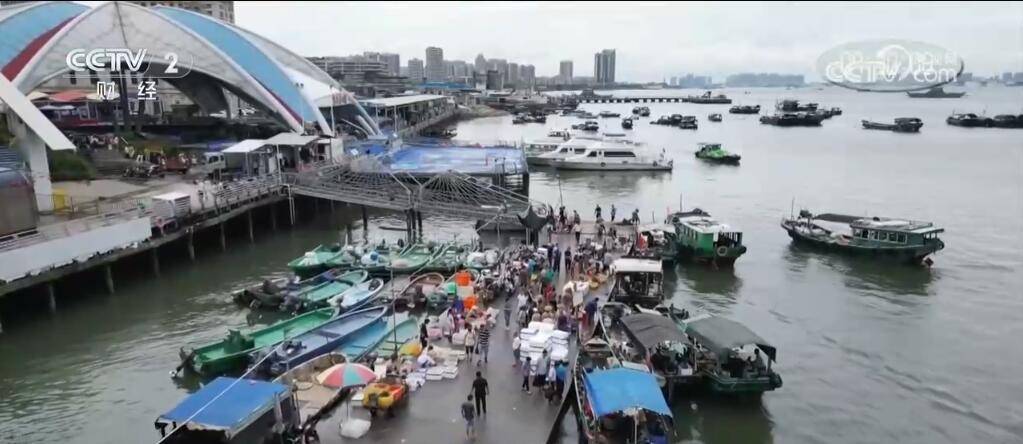 海上逐鲜，鱼虾满舱! 开渔丰收季港口一片繁忙 海产品供销两旺