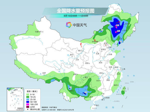 华北东北降雨增多 南方大范围高温持续