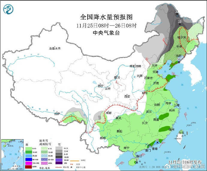 寒潮黄色预警+暴雪黄色预警！我国大部将受影响