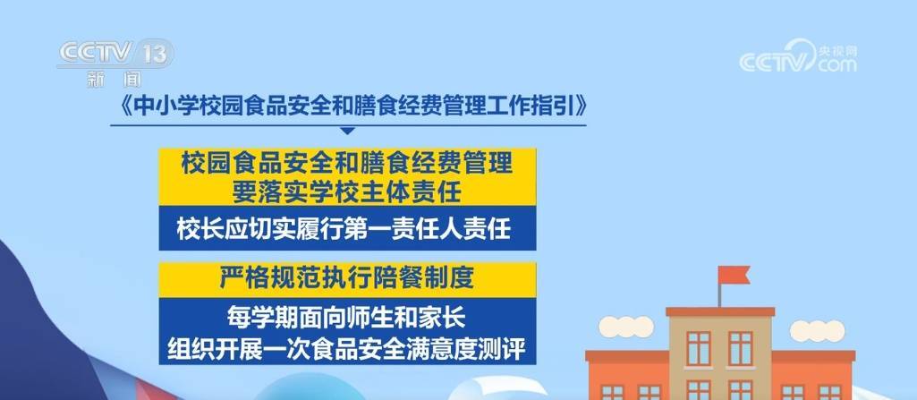 事关中小学校园食品安全等问题 教育部发布工作指引