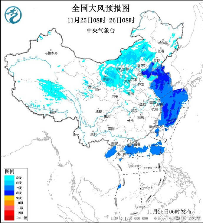 寒潮黄色预警+暴雪黄色预警！我国大部将受影响