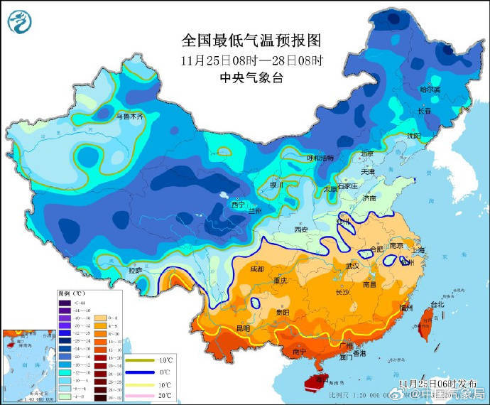 寒潮黄色预警+暴雪黄色预警！我国大部将受影响