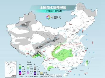 北方降雪增多寒意加重 南方多地阴雨频繁湿冷感明显