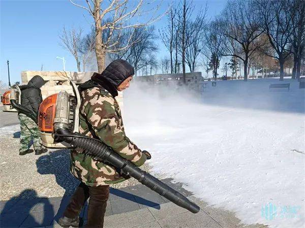 降雪不停！还有6~7级大风！哈尔滨：绿色清冰雪景观留白