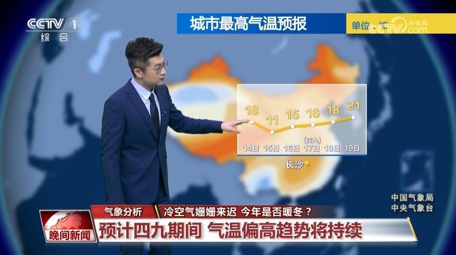 气象分析：冷空气姗姗来迟 今年是否暖冬？