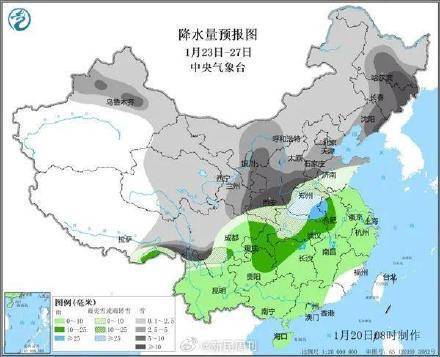 节前大寒潮将至 春运返乡需警惕节前寒潮雨雪或波及全国