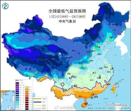 注意！暴雪寒潮黄色预警来了