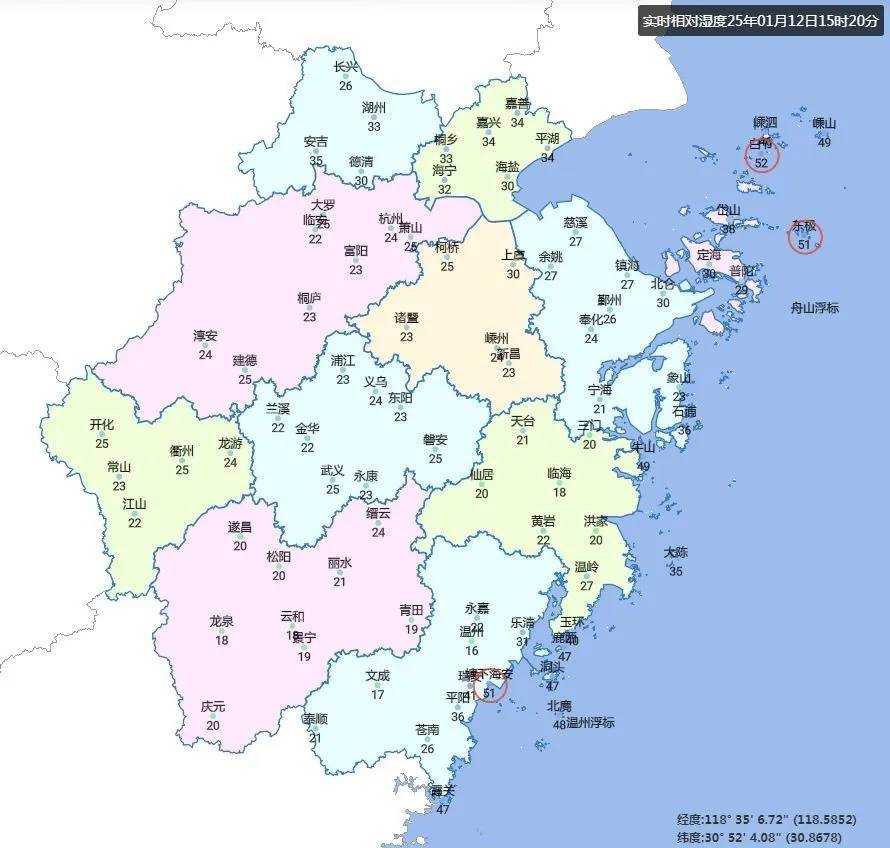 最高温直冲18℃！浙江以多云或晴到多云为主，这天起将有降温、大风、降雨