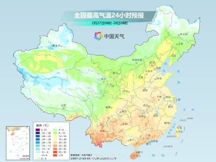 中东部大回暖持续 3月初强冷空气将带来明显降温