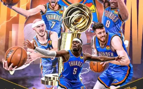 俄克拉荷马雷霆队赢得NBA总冠军