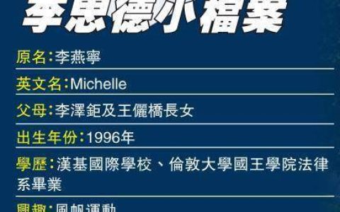 李嘉诚第三代接班人？95后孙女正式亮相