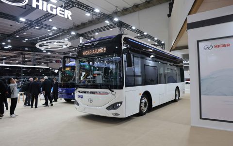 为欧洲带来“中国方案”，苏州金龙海格Azure 9纯电巴士亮相busworld