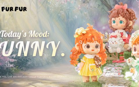 超惊艳春季新品？「Heyone黑玩」芙芙-今日心情晴盲盒发布