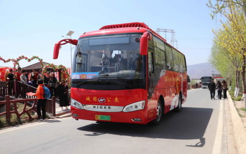 龙腾天水，苏州金龙客车与您共赴麻辣桃花之旅
