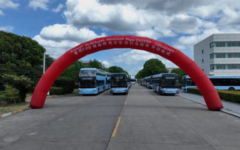 扬帆“一带一路”！50辆苏州金龙海格新能源公交出口乌拉圭