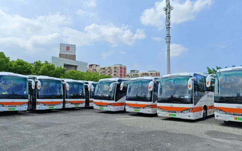 奏响氢能交通强音！批量苏州金龙氢燃料客车再次交付上海临港