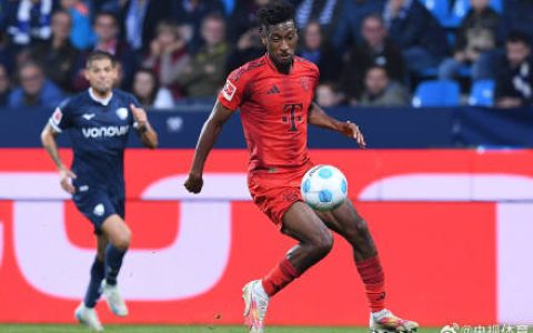 拜仁5-0波鸿！联赛不败重回积分榜榜首