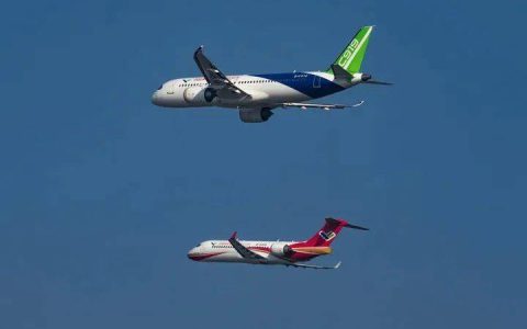 C919和ARJ21，同框了！