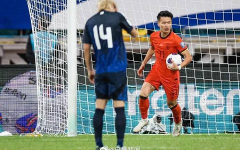 2024年最后一战，国足1-3不敌日本队