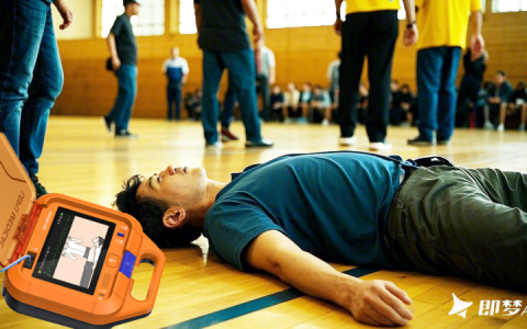 乐普AED自动体外除颤器：体育场馆内的生命守护者，成功救人一命