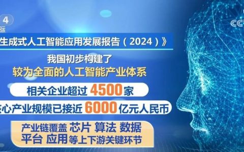 生成式人工智能加速渗透各行各业 高质量发展新动能“引擎”更足