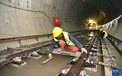 新春走基层丨合肥：轨道交通建设稳步推进