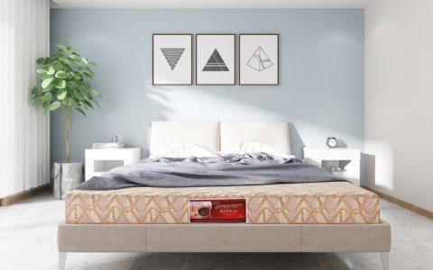 康姿百德官网典雅款磁性床垫上班族专属，科学护脊拥抱优质睡眠