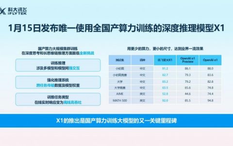 大模型算力突围战，科大讯飞选了一条比DeepSeek更难的路