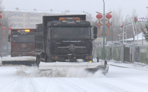 四月暴雪突袭边城呼玛 多部门联动保民生