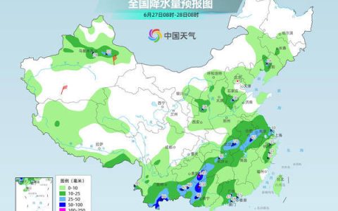 黄淮等局地有暴雨伴强对流 江南多地将上演高温持久战