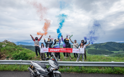 暴雨、烂路全不怕！新大洲本田NS150GX带用户嗨翻崇礼音乐节