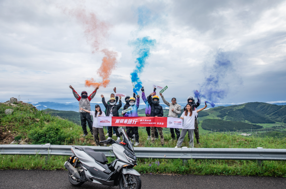 暴雨、烂路全不怕！新大洲本田NS150GX带用户嗨翻崇礼音乐节插图
