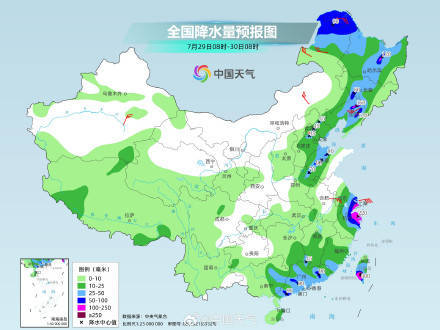 台风“竹节草”携强降雨影响华东地区 北方主雨带东移插图