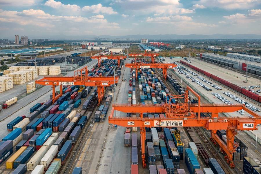 前七个月全国社会物流总额超200万亿元插图