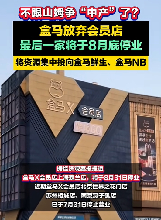 盒马会员店将全部停业！插图