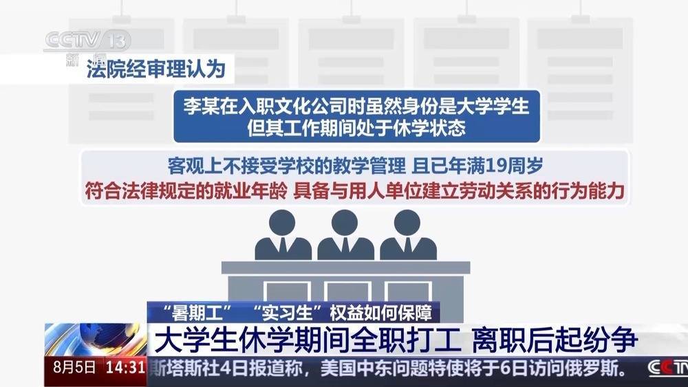 “暑期工”“实习生”权益如何保障？专家解答来了插图2