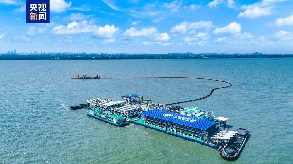 零占地零二次污染 世界首创清淤平台太湖投用插图2