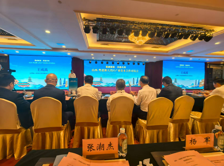 山西—粤港澳大湾区对接活动举办，葡小玥助力两地携手共进插图