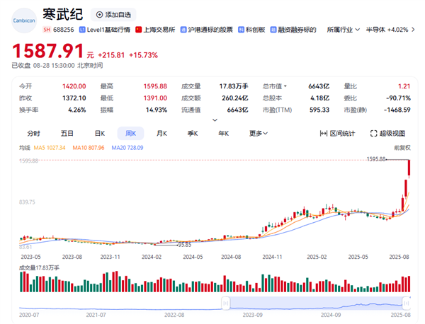 寒武纪、中芯国际双双创历史新高插图