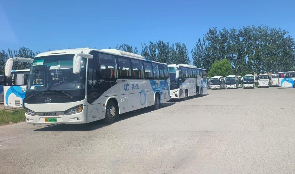 国企担当！超260台苏州金龙海格客车高标准服务九三阅兵插图8