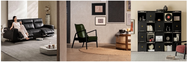 瑞福睡温感床垫、芝华仕黑豹沙发、可纳云泊餐桌……高端家具新品登陆京东秋季家装节插图8