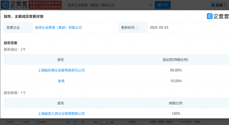 张亮麻辣烫没张亮？退出张亮麻辣烫直接股东插图2