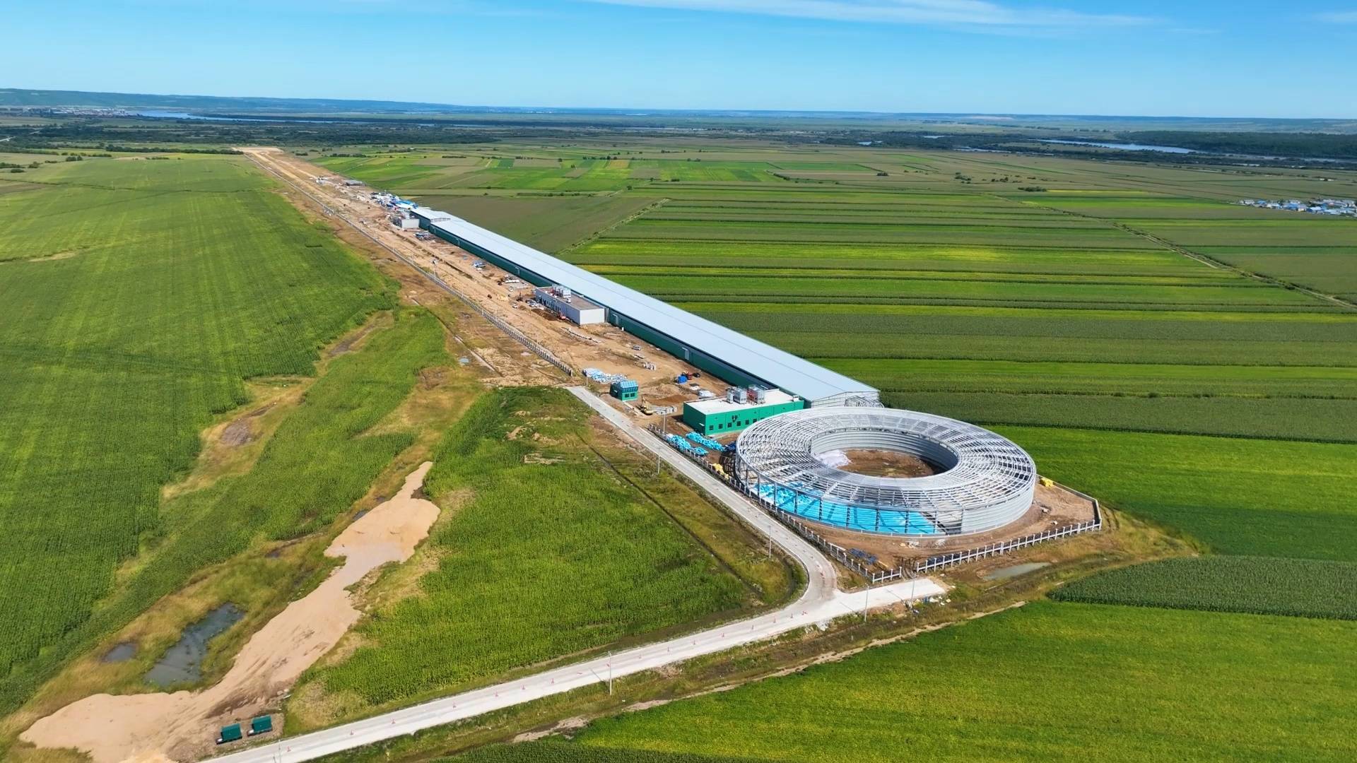 黑龙江黑河市爱辉区：亚洲首座“超级大冰箱”试车场开机插图