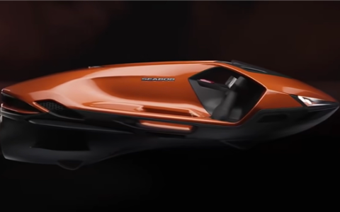 兰博基尼“水上超跑”亮相：一次充电畅玩1小时