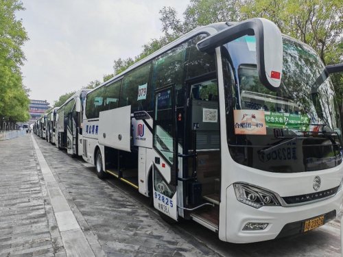 金旅客车光荣护航九三阅兵，以卓越品质守护国家盛事插图2