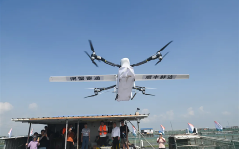 开湖！第一篓阳澄湖大闸蟹由顺丰无人机捞起